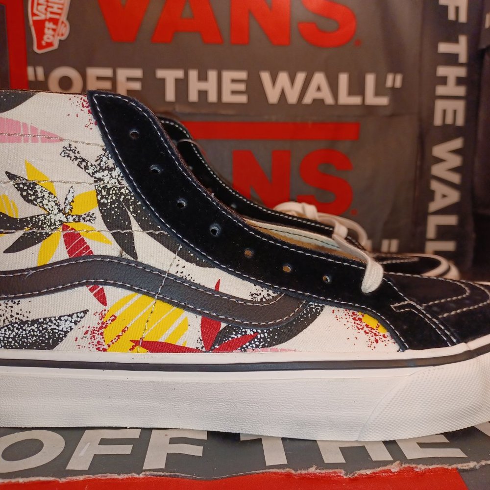 Vans Sk8 Hi 38 Decon S Tropical Palm Men's 9/Women's 10.5 VN0A4UWN2UD